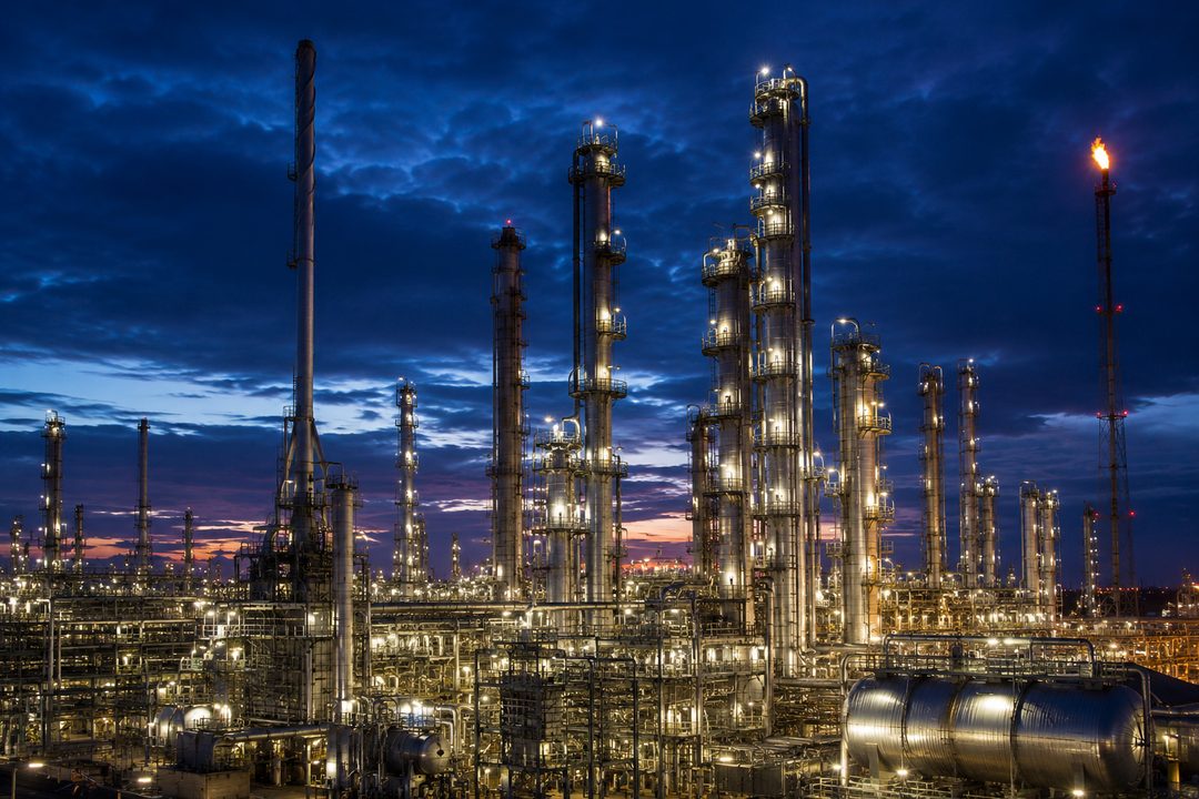 Oil, Gas & Refinery process plant
